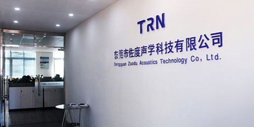 TRN Logo in the office