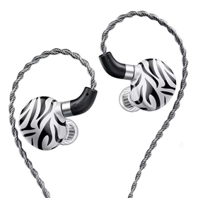 TRN White Tiger Hybrid Technology Earphone