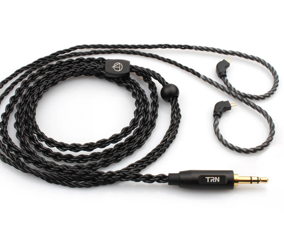 TRN A3 6-core High-Purity Oxygen-Free Copper Braided IEM Upgrade Cable