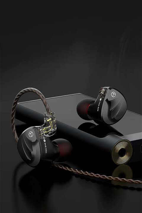 TRN BA8 8 high-resolution balanced armature driver's earphone