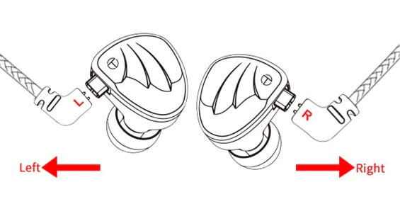 TRN BA8 cable choosing scheme