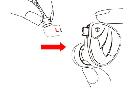 TRN BA8 how to plug in cable scheme