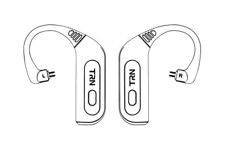 How to identify the left and right TRN BT20S Pro module