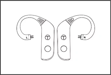 How to identify the left and right TRN BT30 Pro module