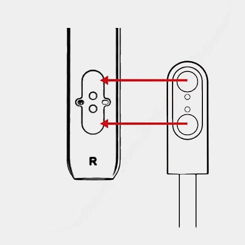 TRN BT3S Pro how to use the magnetic charging port