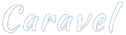 Caravel decorative text