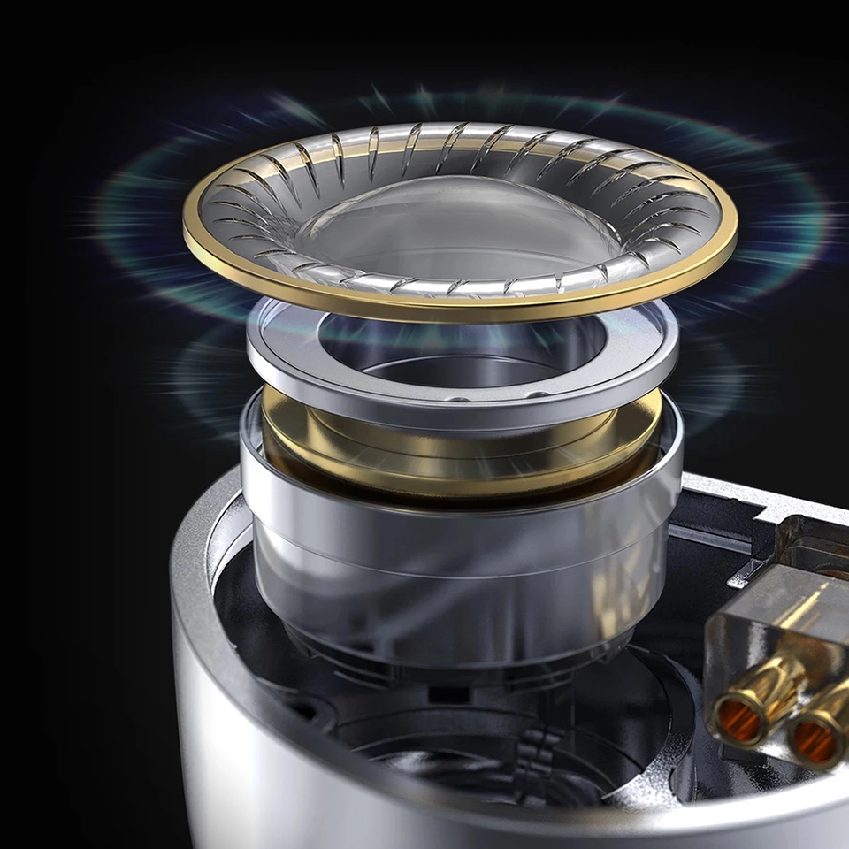 TRN Caravel 10mm glass diaphragm driver