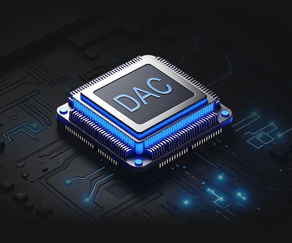TRN Caravel built-in DAC chip