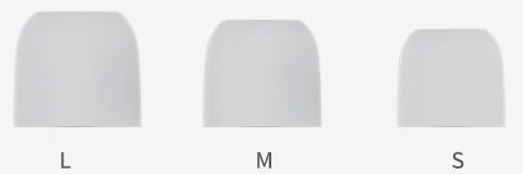 TRN Caravel gray memory foam earmuffs sizes