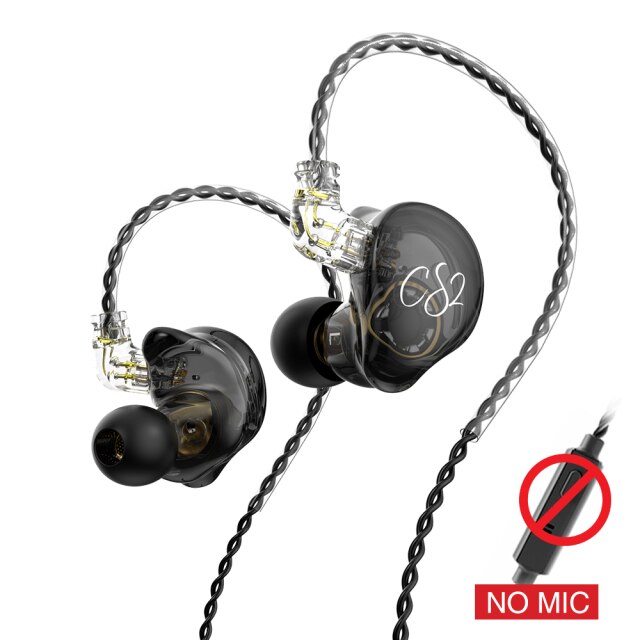 TRN CS2 Clear black no mic