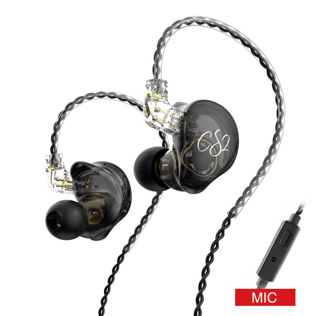 TRN CS2 Clear black with mic