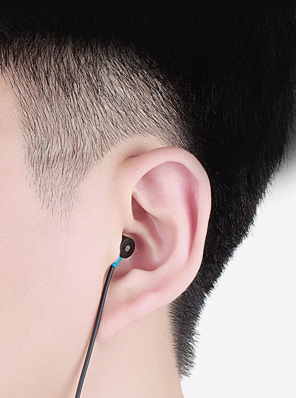TRN CS3 in male ear