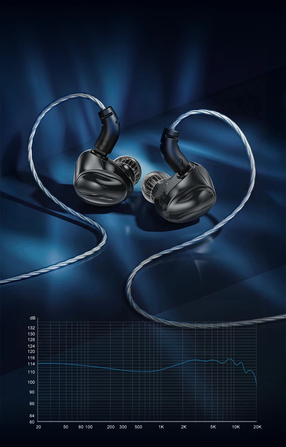 TRN Dolphin frequency response