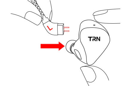 TRN H2 how to plug in cable scheme