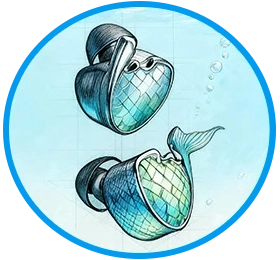 TRN Mermaid design evolution