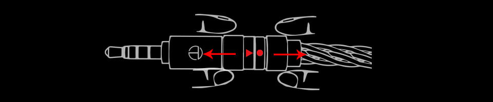 TRN T2 Pro EZ-Swap connectors dismount scheme