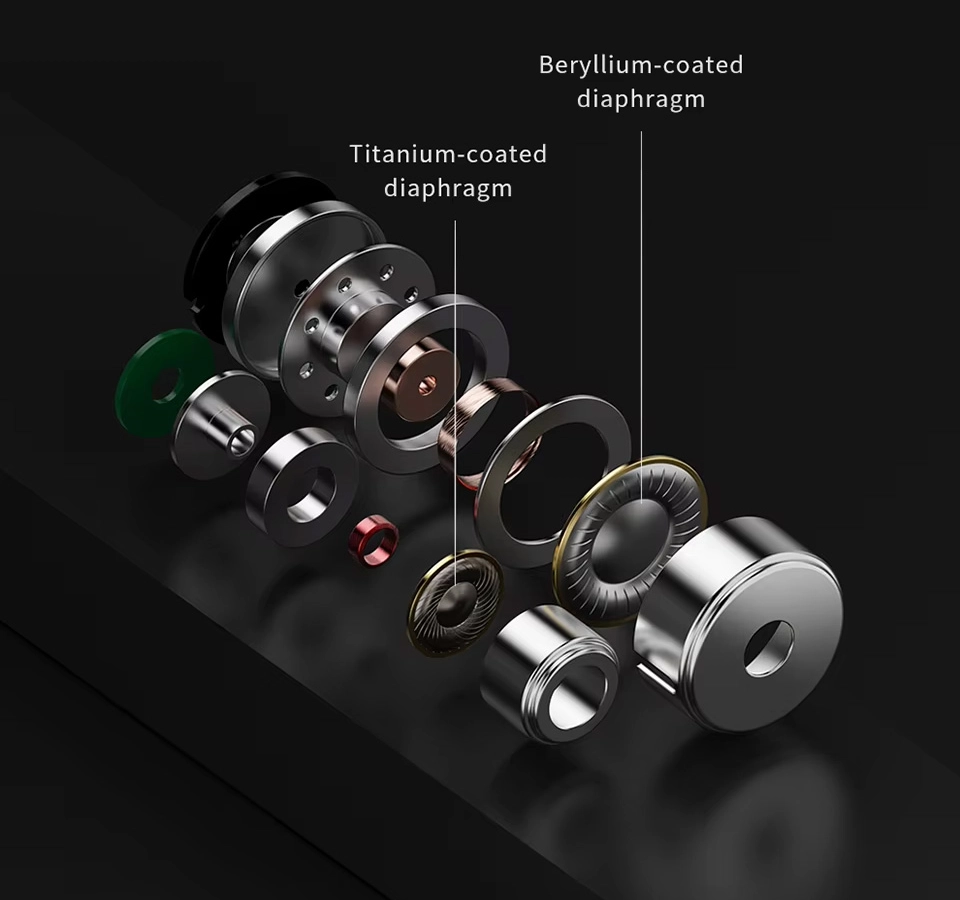 TRN V10 PRO Two dynamic drivers