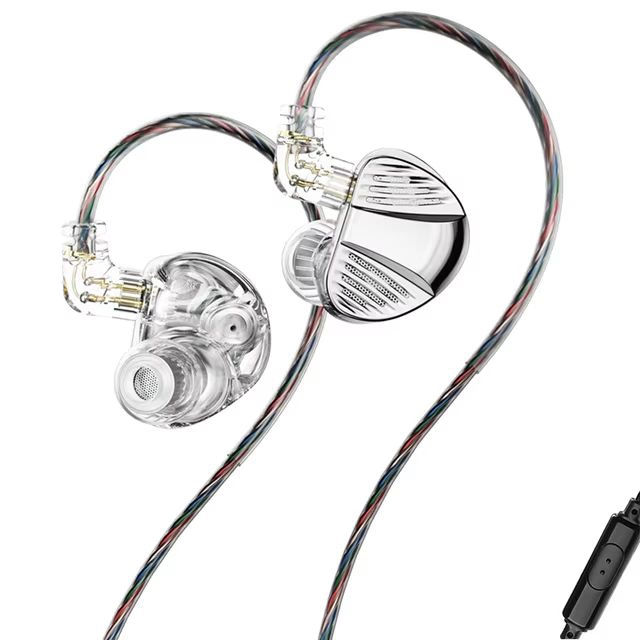 TRN V10 Pro 3.5mm Mic Silver