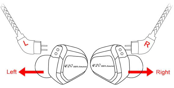 TRN V20 cable choosing scheme