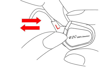 TRN V20 how to remove cable scheme