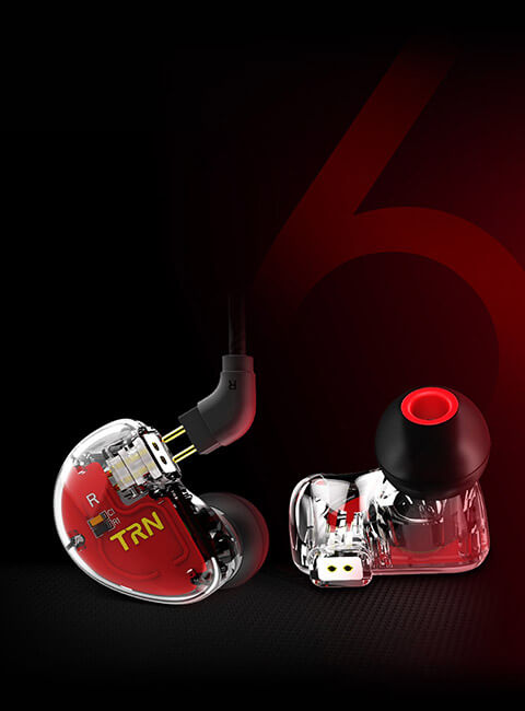 TRN V30 Triple Hybrid Drivers Earphone