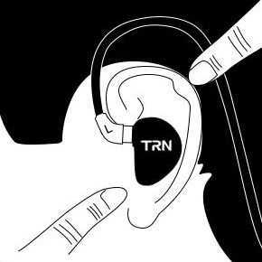 How to fix the TRN V30 earphone in your ear