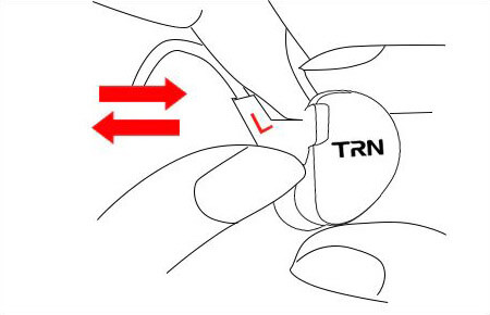 TRN V30 how to remove cable scheme