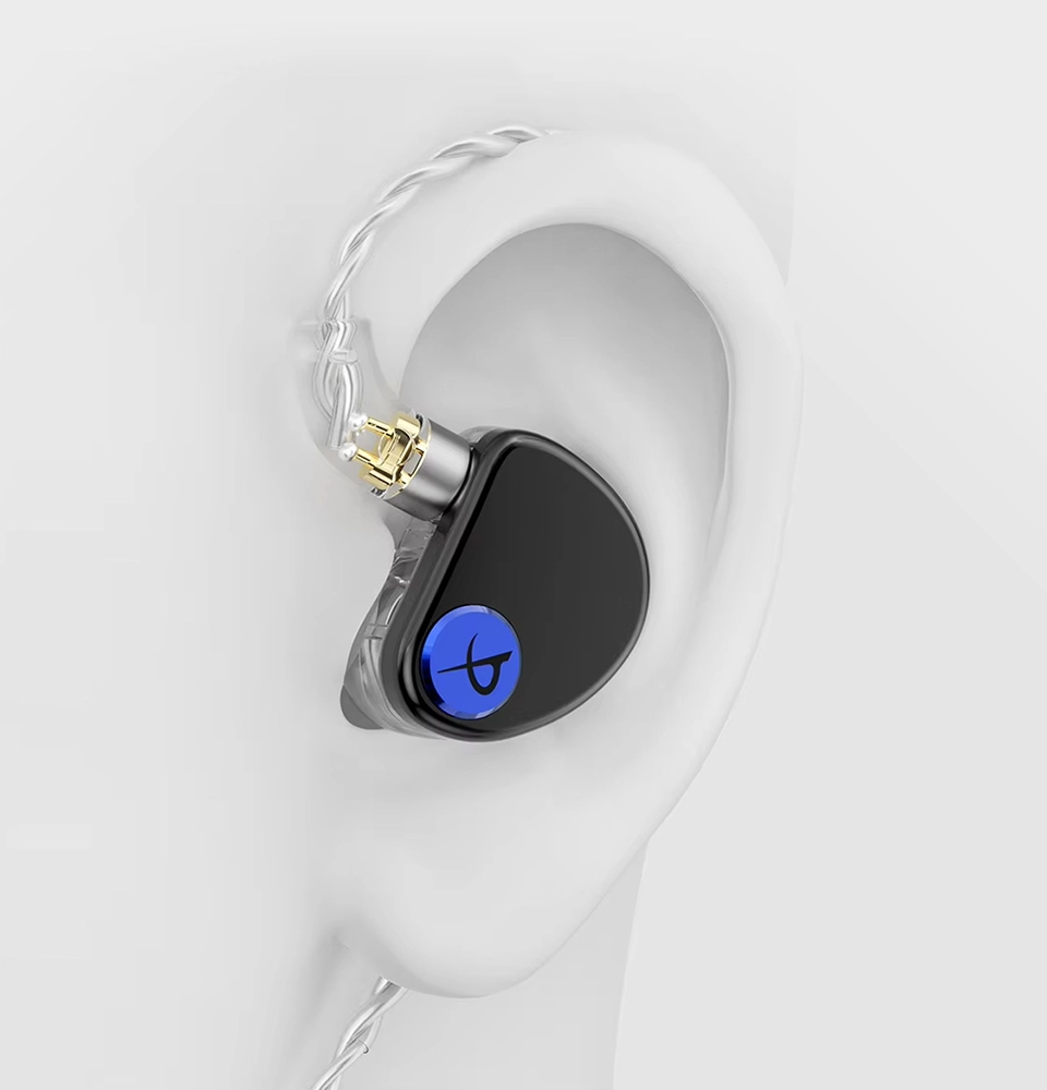 TRN V90 Pro in the ear