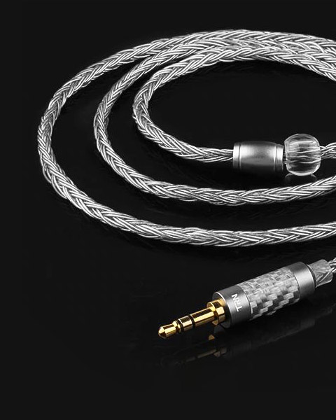 Silver-plated OFC cable