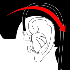 How to align the TRN VX earbud in your ear